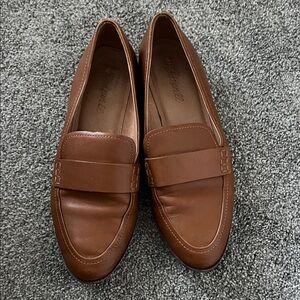 Madewell Brown Leather Loafers
